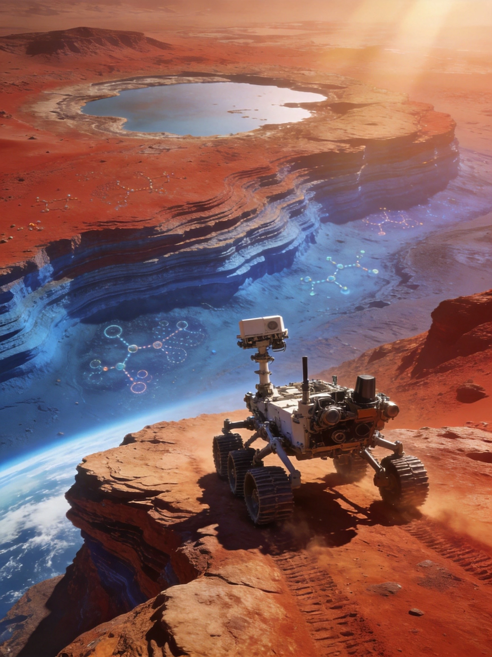 好奇号火星车发现21种有机分子：35亿年前的火星是否曾有生命
