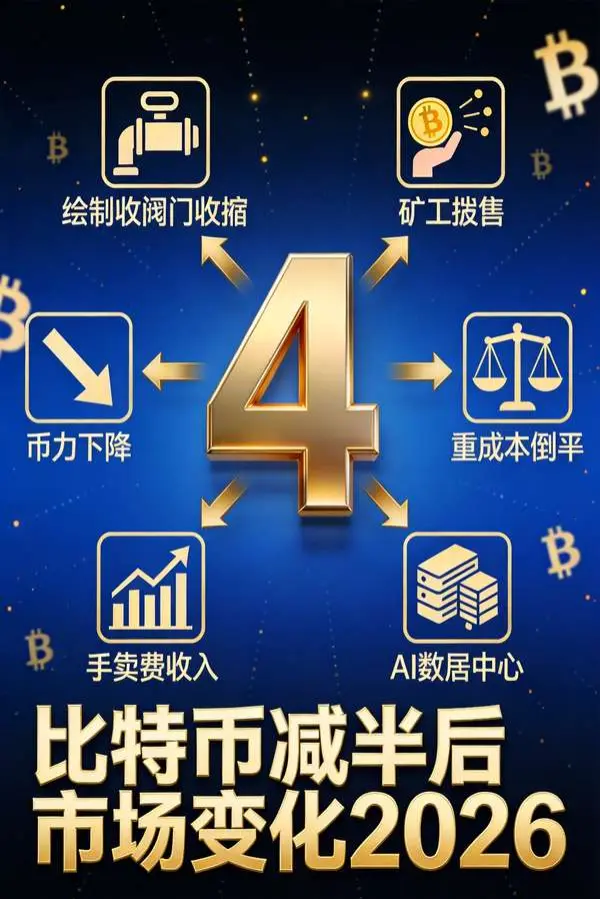 比特币减半后市场会发生哪些变化？2026年深度分析
