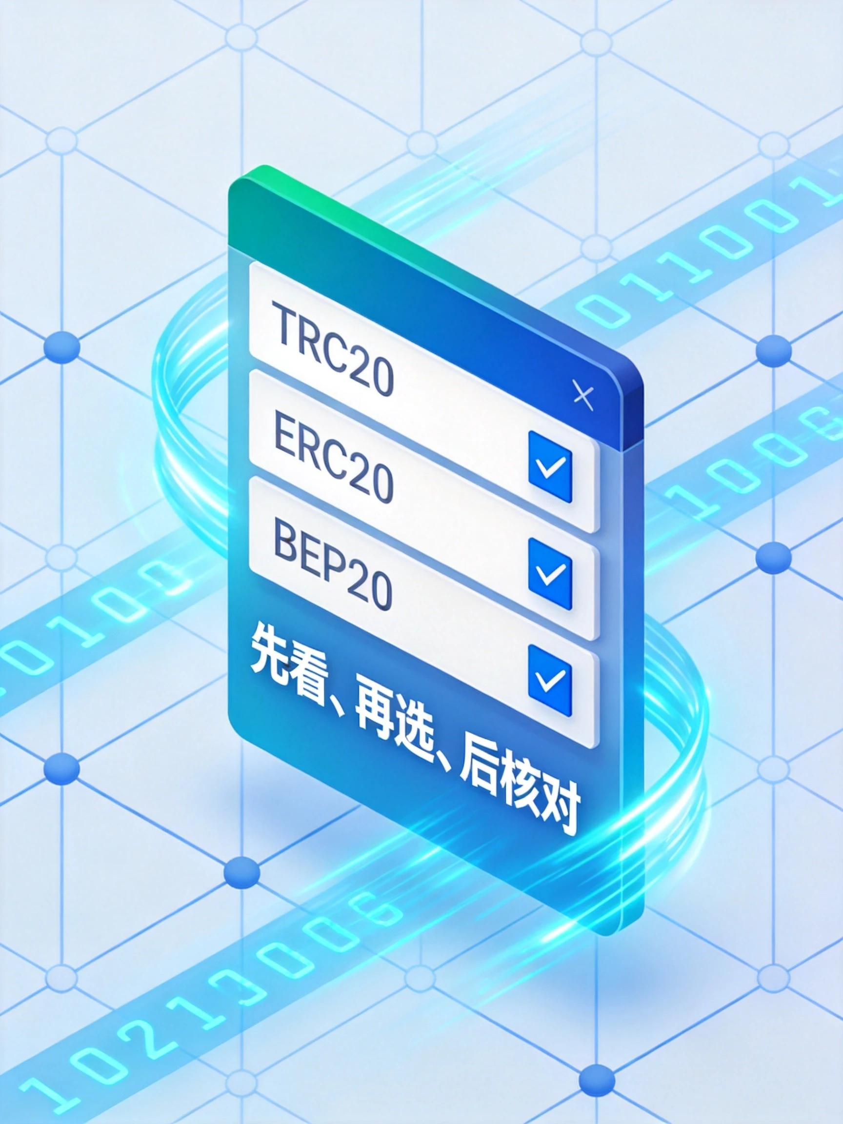 提币前必看：币安网络选择六字口诀——先看、再选、后核对