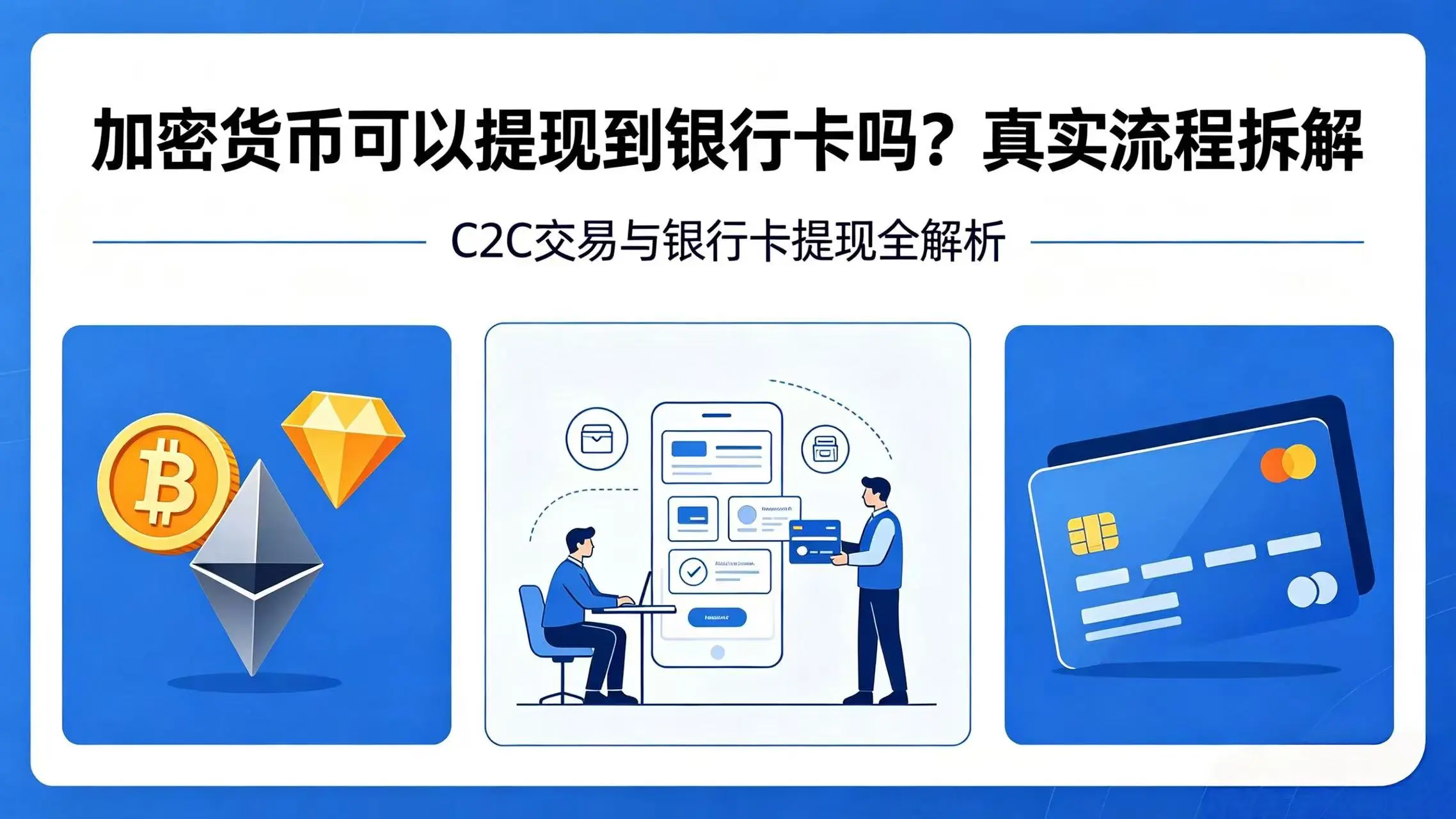 加密货币可以提现到银行卡吗?真实流程拆解