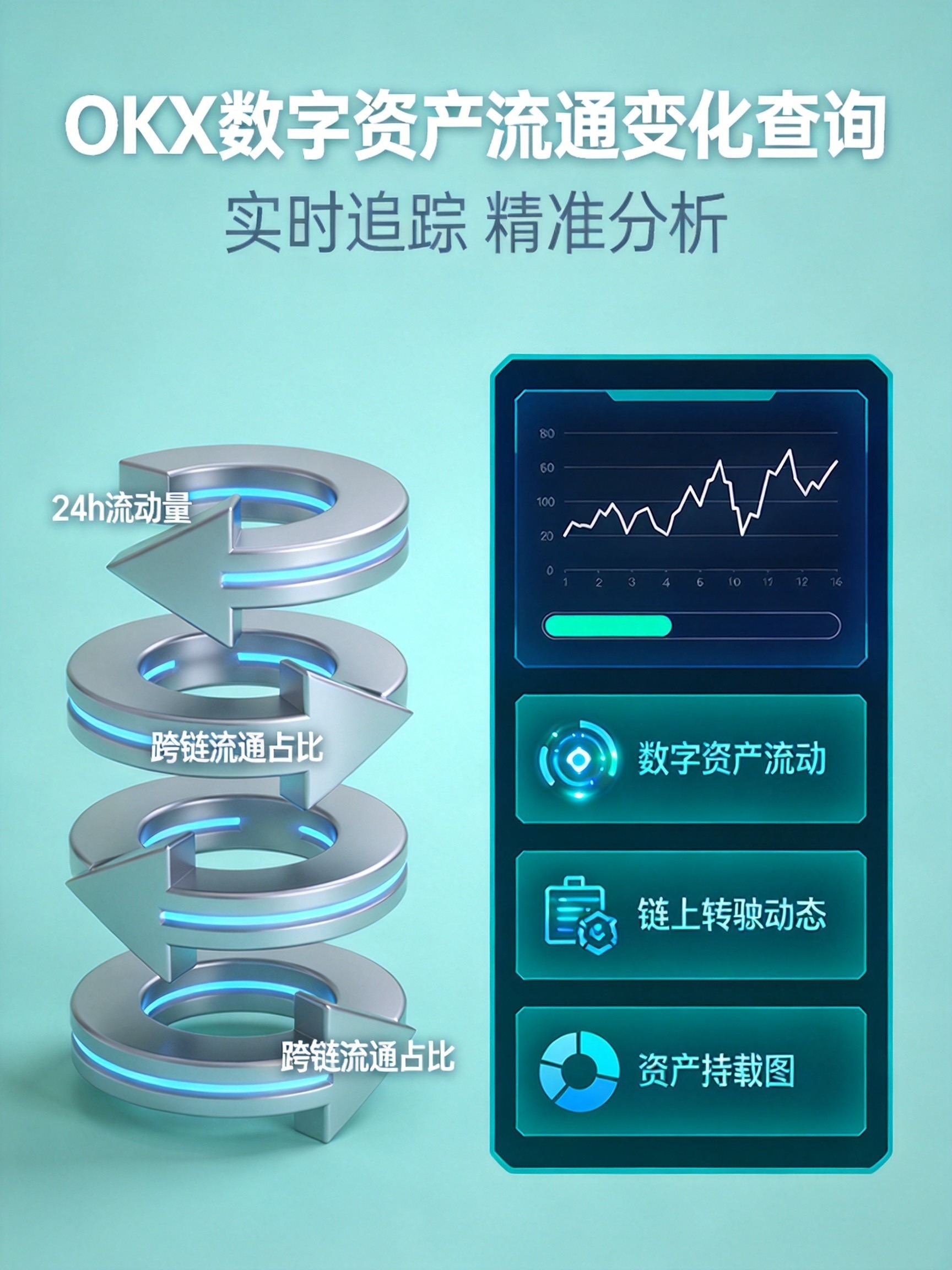 欧易OKX如何查看数字资产流通变化？