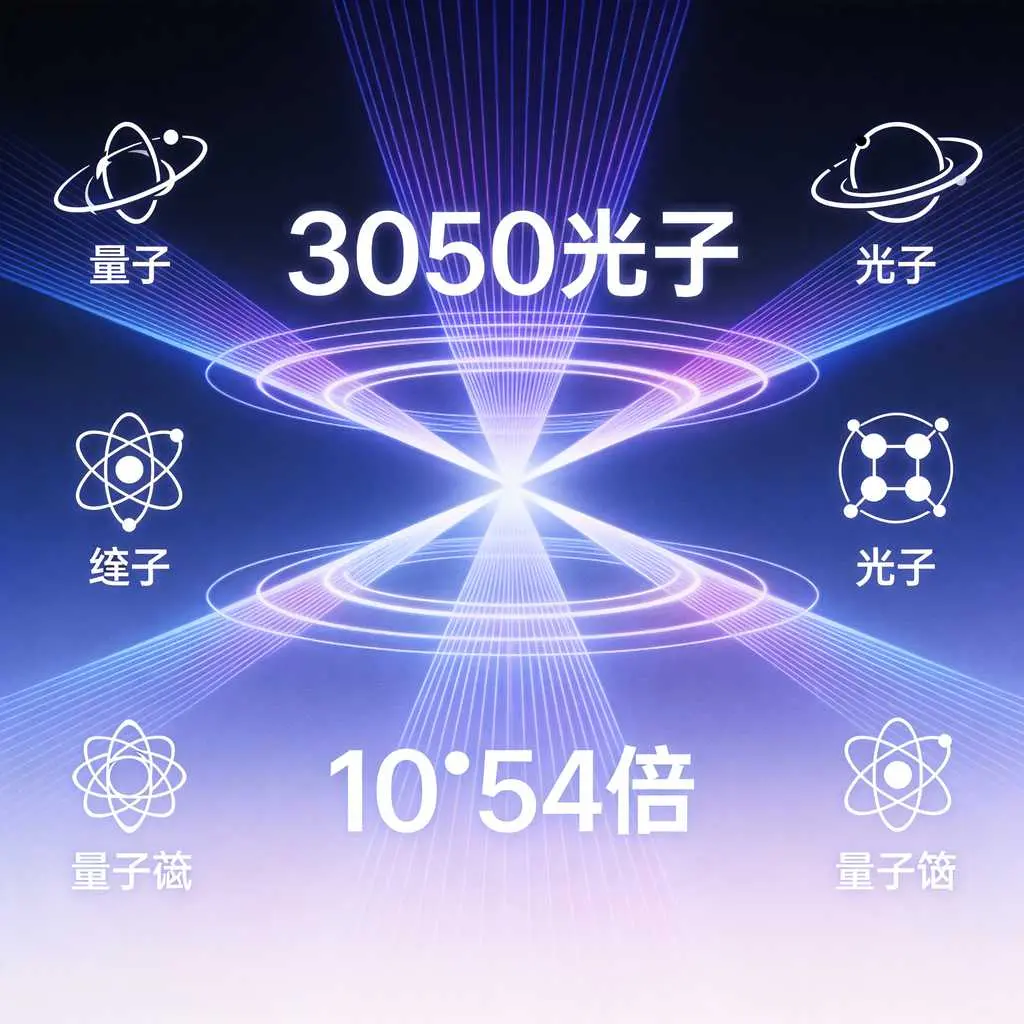 九章四号量子计算原型机再破世界纪录：3050个光子刷新光量子计算极限
