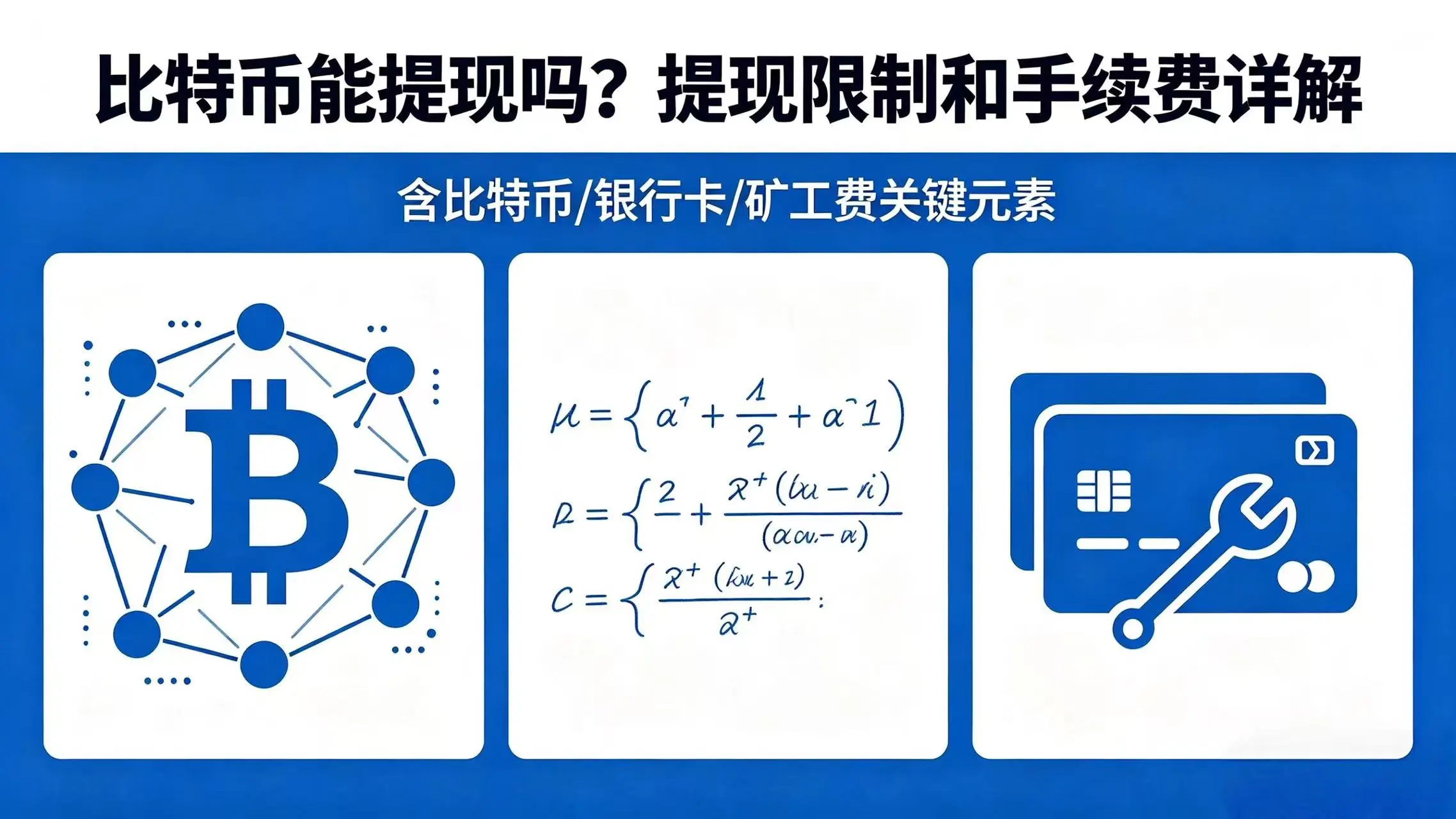 比特币能提现吗?提现限制和手续费详解