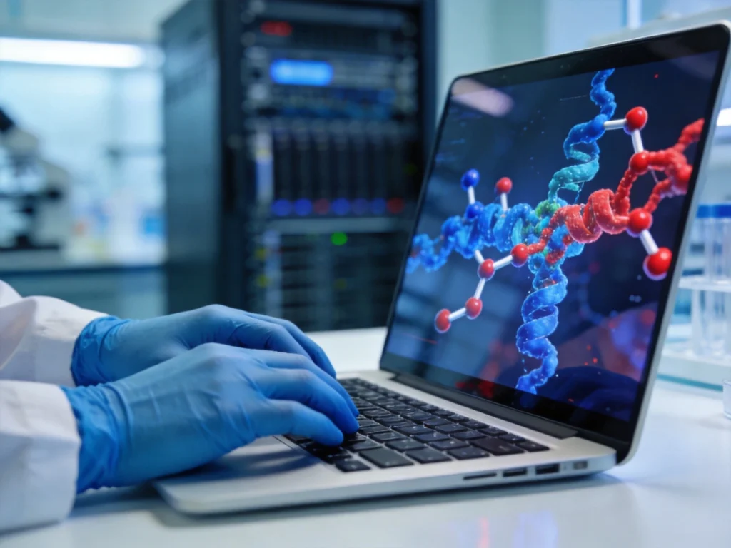 量子经典混合计算框架蛋白质配体3D分子结构模拟